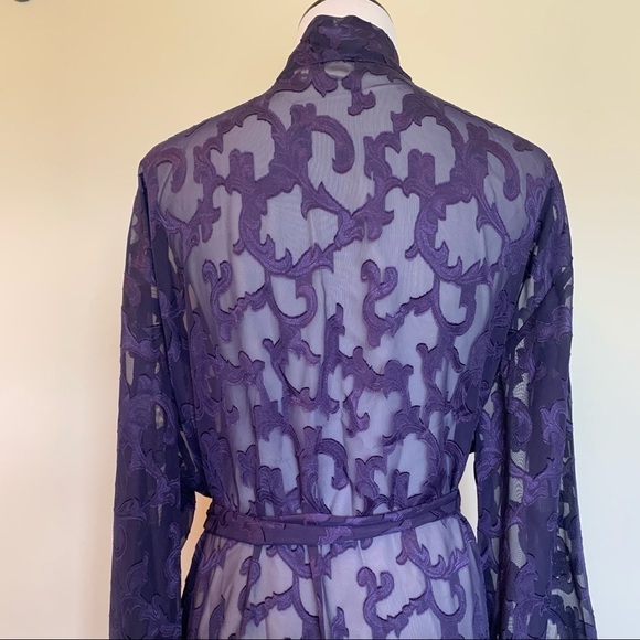 Victoria’s Secret vintage purple robe and matching nightgown - Picture 4 of 16